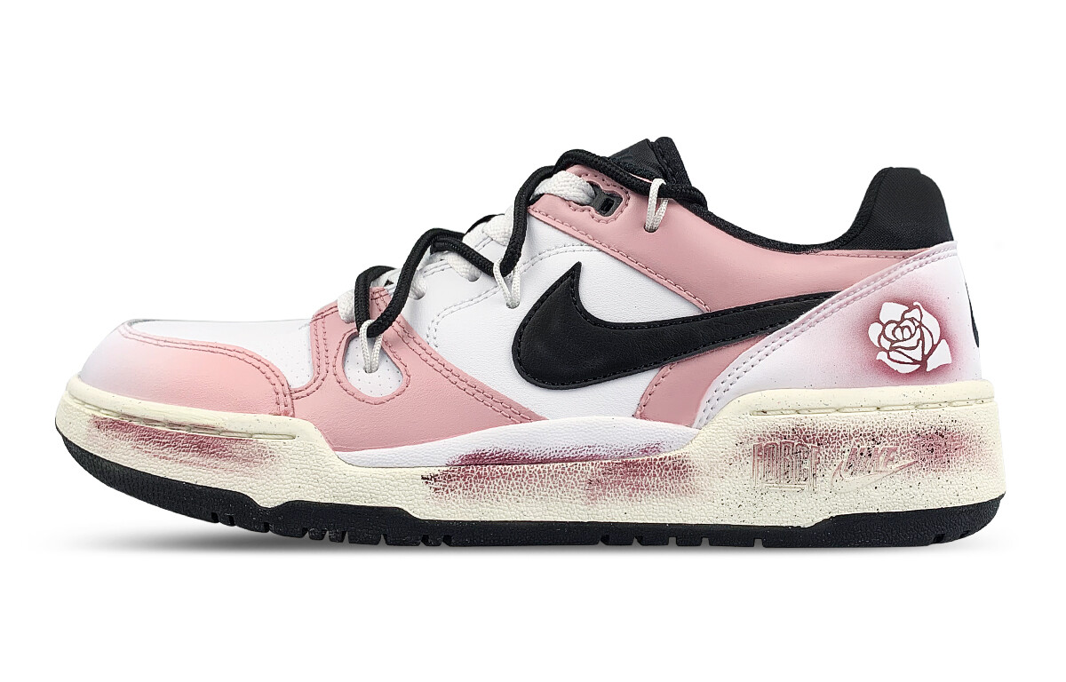 Кроссовки Nike Full Force Skateboarding Shoes Men Low-top Pink/white, черный/розовый
Кроссовки Nike Full Force Skateboarding Shoes Men Low-top Pink/white, черный/розовый