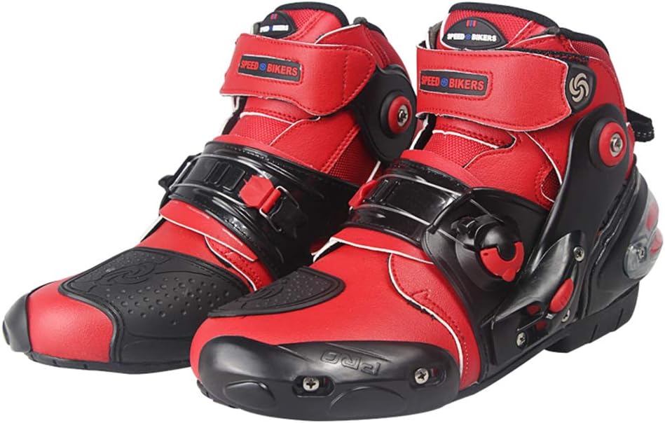Мужские мотоциклетные ботинки, защитная обувь для езды на автомобиле и мотоспорте весна-лето, для активного отдыха и бездорожья, красные, 44/UK 9.5/US 10 GrVpM, красный
Мужские мотоциклетные ботинки, защитная обувь для езды на автомобиле и мотоспорте весна-лето, для активного отдыха и бездорожья, красные, 44/UK 9.5/US 10 GrVpM, красный