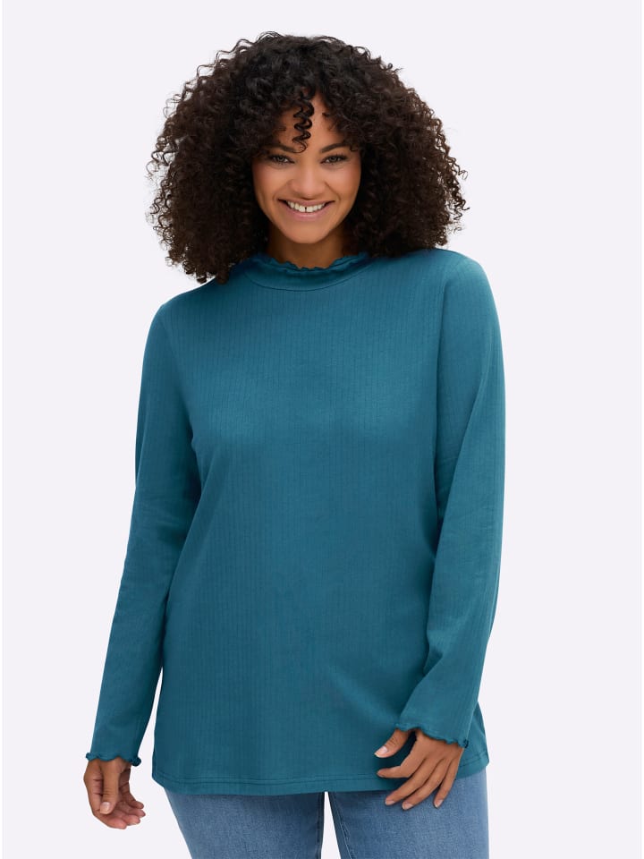 Sheego Водолазка цвета топаза
Sheego Водолазка цвета топаза