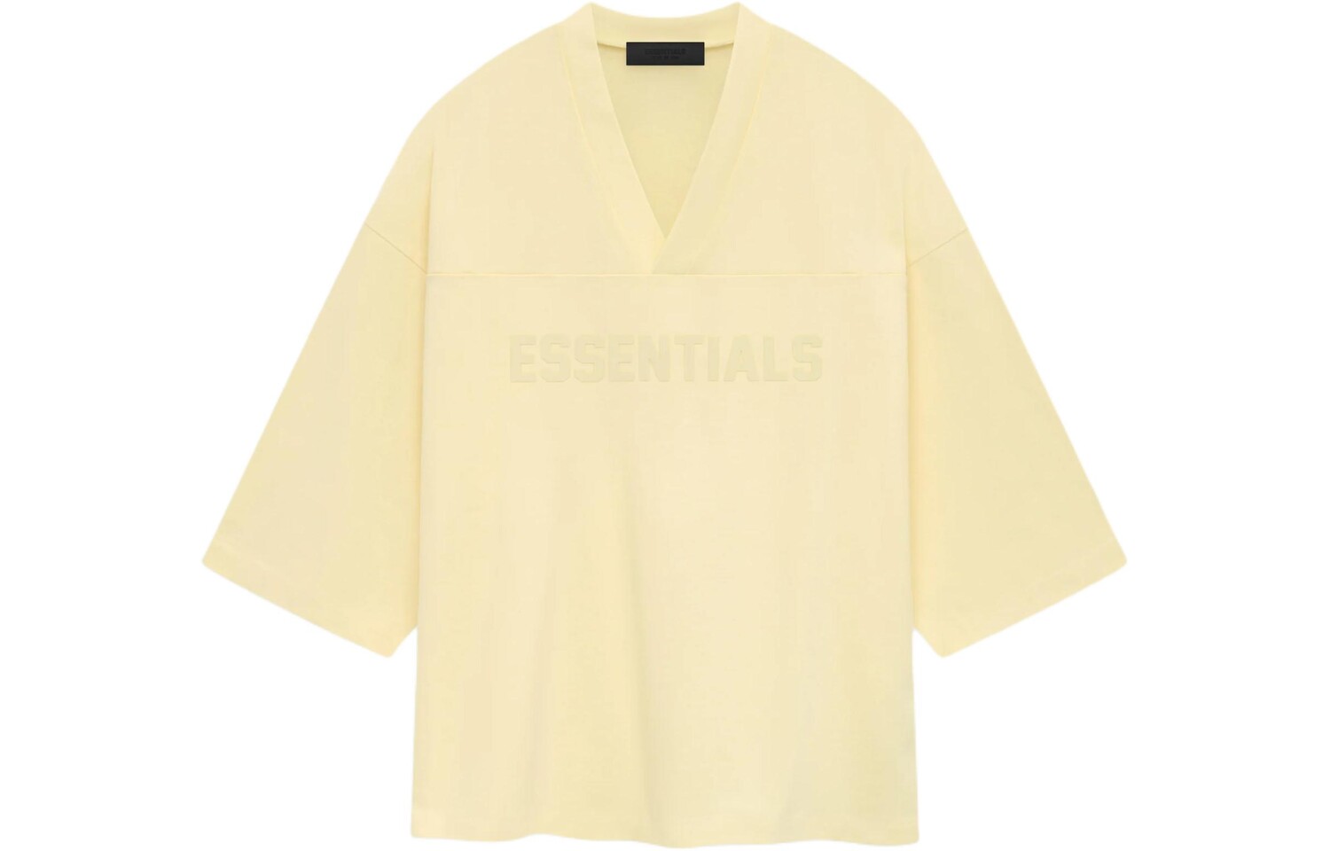 Футболка из хлопка с логотипом и флокированием Fear Of God Essentials, желтый
Футболка из хлопка с логотипом и флокированием Fear Of God Essentials, желтый