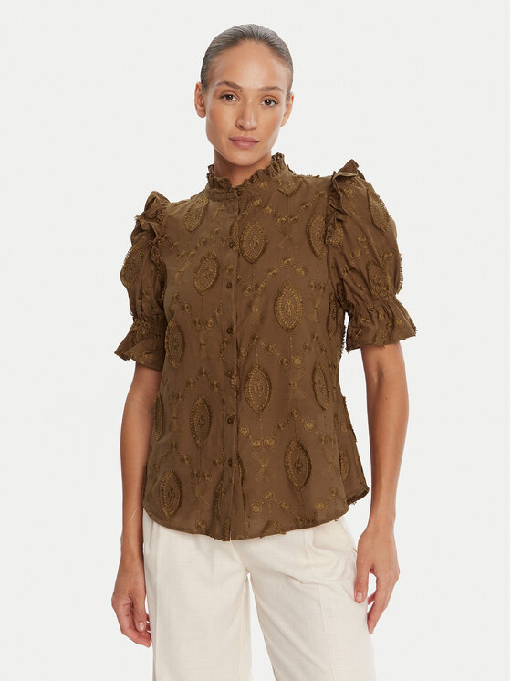 Блузка regular fit Canterbury Caro BBW4507 Bruuns Bazaar, коричневый
Блузка regular fit Canterbury Caro BBW4507 Bruuns Bazaar, коричневый