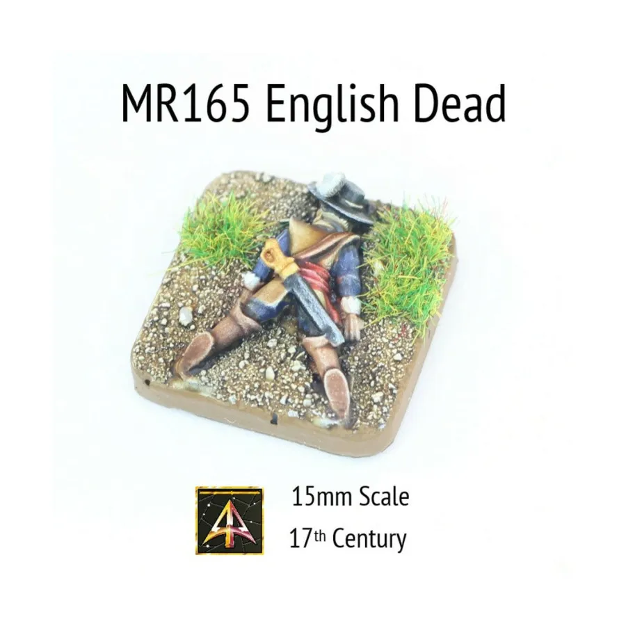 Английский «Мертвый лицом вниз» в широкой шляпе, Altuos Historical Miniatures - The 17th Century (15mm)
Английский «Мертвый лицом вниз» в широкой шляпе, Altuos Historical Miniatures - The 17th Century (15mm)