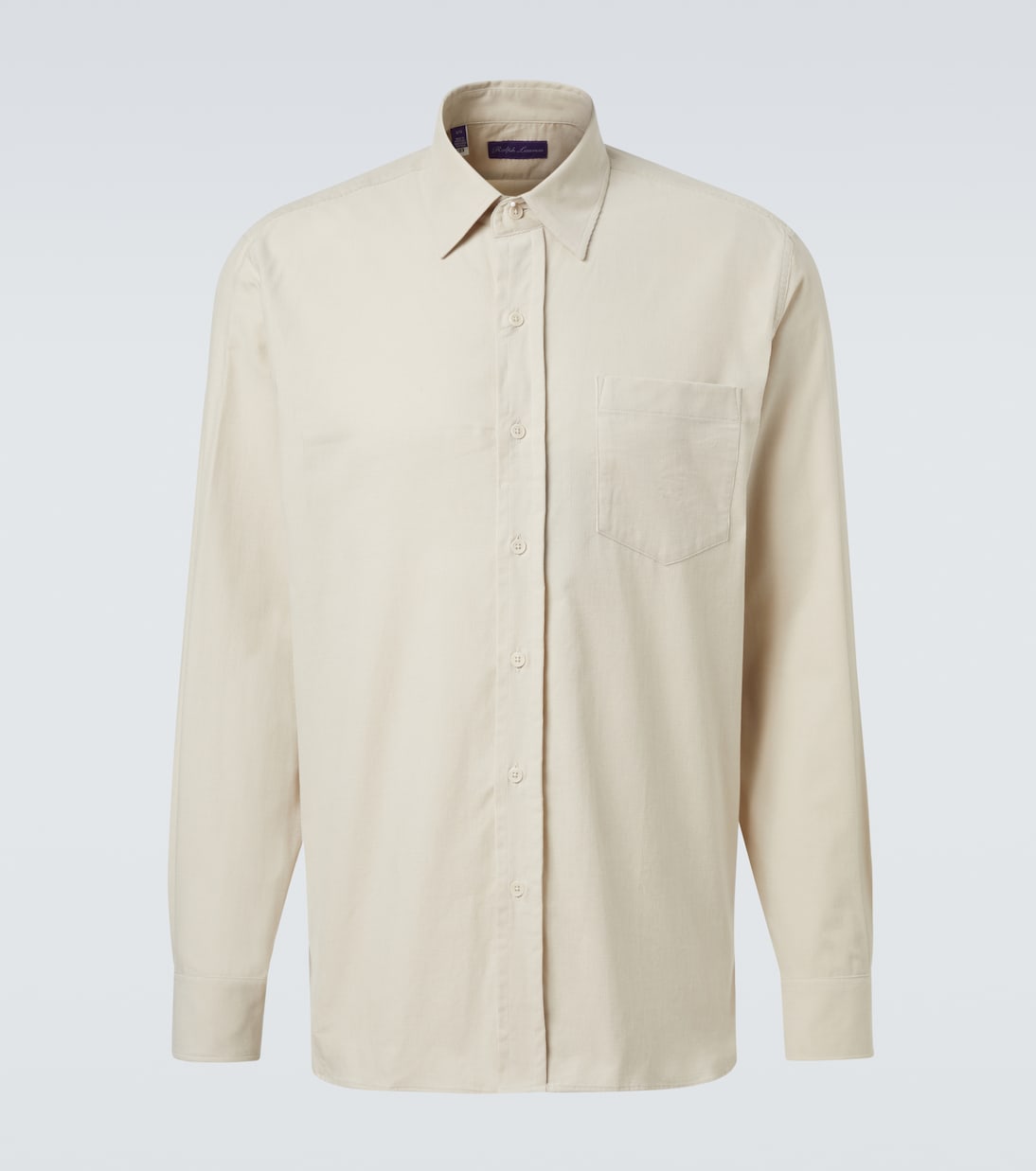 Хлопковая рубашка Ralph Lauren Purple Label, Summer Sand
Хлопковая рубашка Ralph Lauren Purple Label, Summer Sand