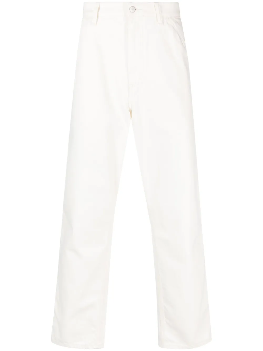 Прямые брюки с нашивкой-логотипом Carhartt Wip, бежевый
Прямые брюки с нашивкой-логотипом Carhartt Wip, бежевый