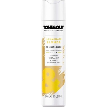 Toni&Guy Кондиционер Illuminate Blonde для придания блеска окрашенным, мелированным и натуральным светлым волосам 250мл Toni & Guy
Toni&Guy Кондиционер Illuminate Blonde для придания блеска окрашенным, мелированным и натуральным светлым волосам 250мл Toni & Guy