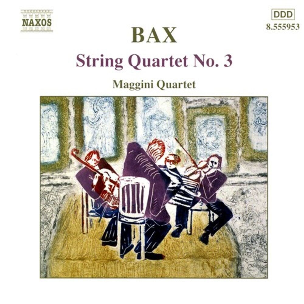 Диск CD String Quartet No. 3 - Arnold Bax, Maggini Quartet
Диск CD String Quartet No. 3 - Arnold Bax, Maggini Quartet