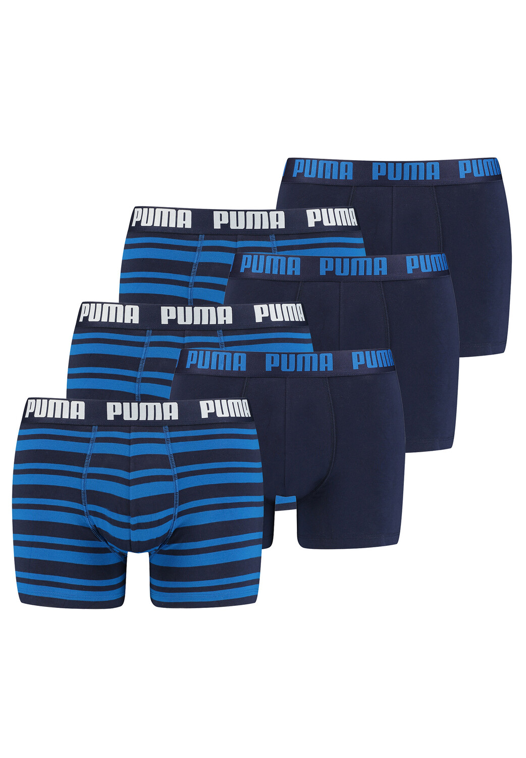 Боксеры Puma Boxershorts HERITAGE STRIPE BOXER 6 шт, цвет 056 - blue
Боксеры Puma Boxershorts HERITAGE STRIPE BOXER 6 шт, цвет 056 - blue