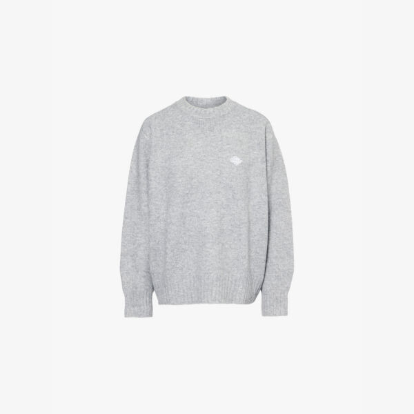 Свободный трикотажный джемпер с вышитым брендингом The Couture Club, серый
Свободный трикотажный джемпер с вышитым брендингом The Couture Club, серый