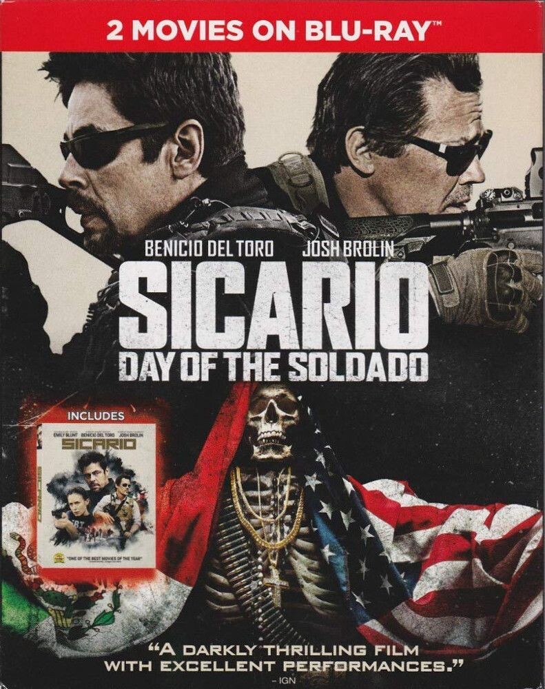 Диск Blu-ray Sicario / Sicario 2
Диск Blu-ray Sicario / Sicario 2