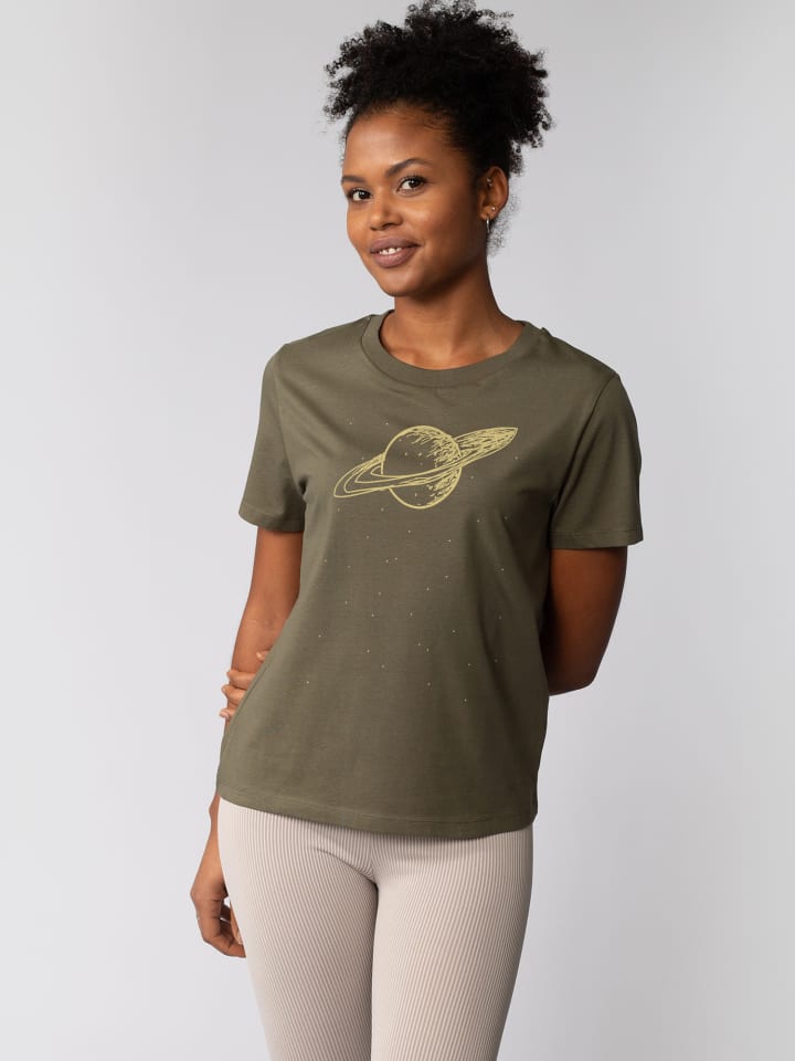 Футболка Сатурн цвета хаки wat Apparel
Футболка Сатурн цвета хаки wat Apparel