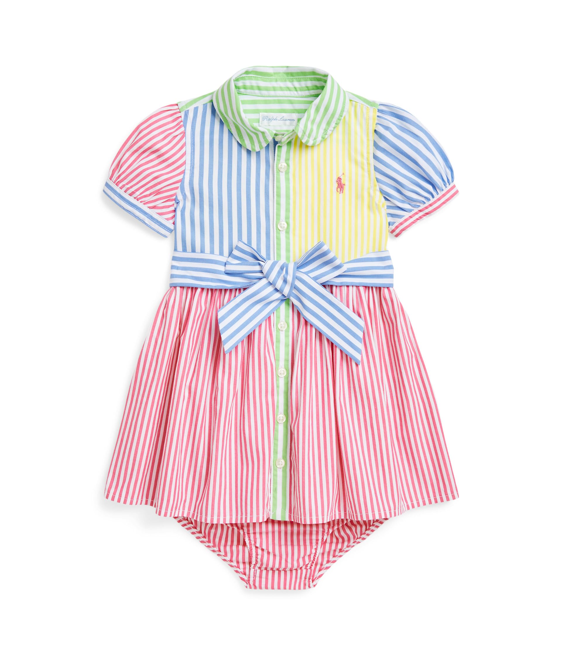 Платье Polo Ralph Lauren Kids Striped Cotton Fun Shirtdress & Bloomer, разноцветный
Платье Polo Ralph Lauren Kids Striped Cotton Fun Shirtdress & Bloomer, разноцветный