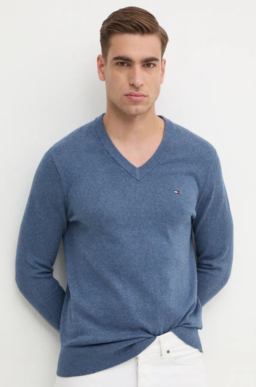 Свитер Tommy Hilfiger с добавлением кашемира, синий
Свитер Tommy Hilfiger с добавлением кашемира, синий