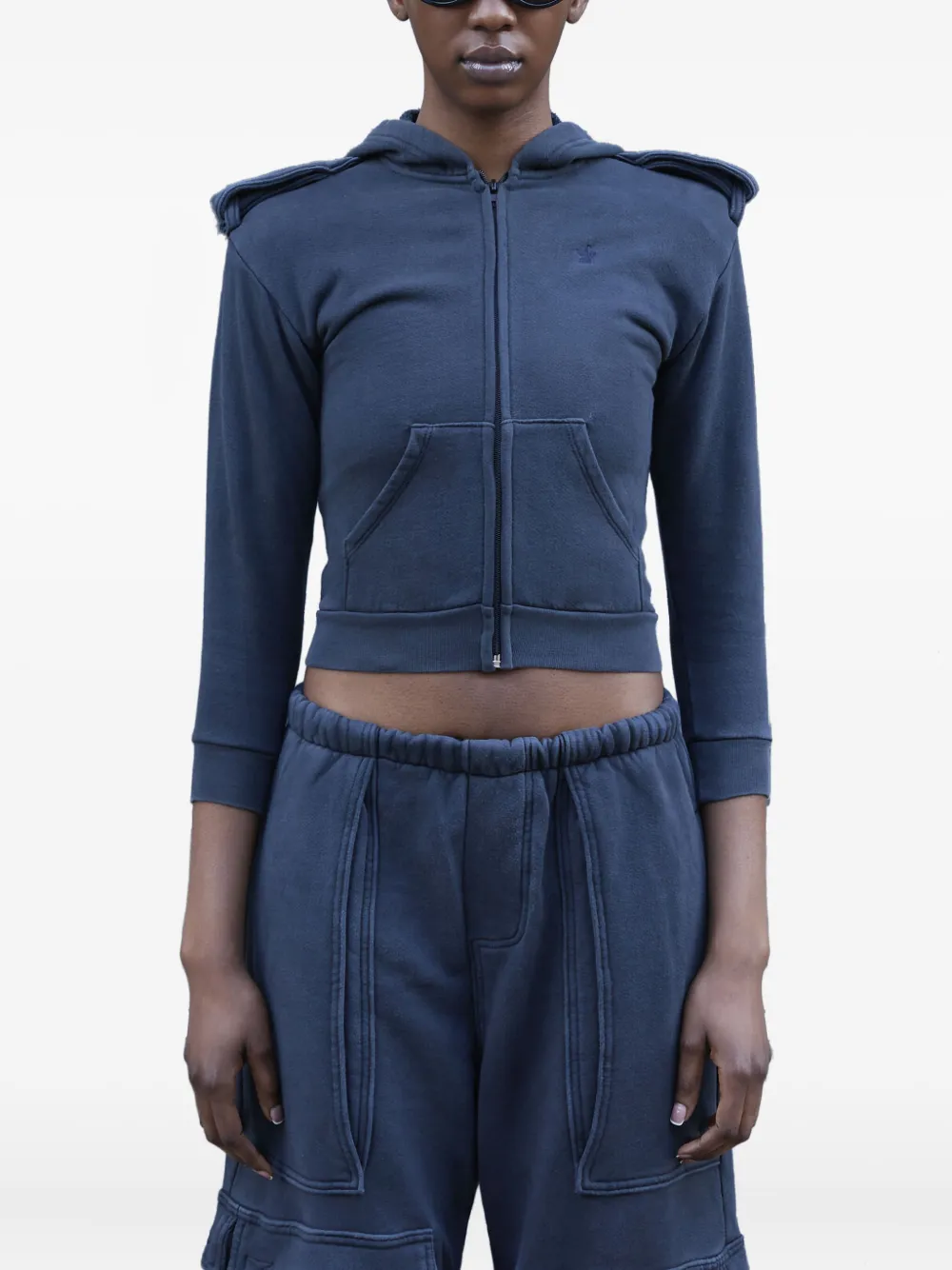 Худи Shrunken на молнии GREG ROSS, черный
Худи Shrunken на молнии GREG ROSS, черный