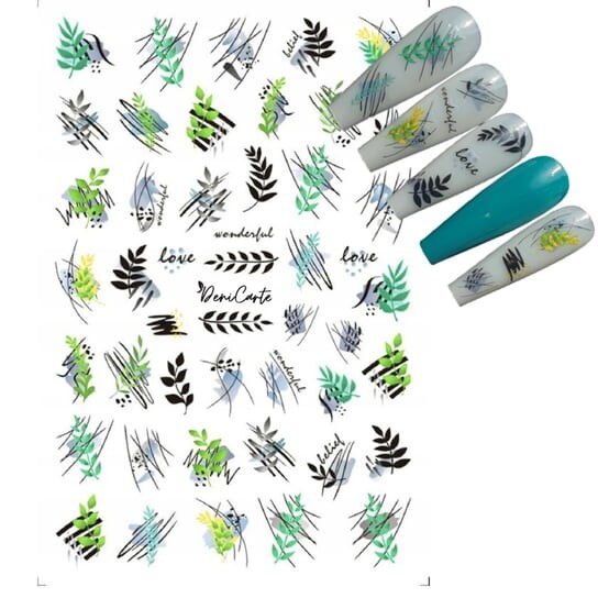 Самоклеящиеся наклейки для украшения ногтей Deni Carte
Самоклеящиеся наклейки для украшения ногтей Deni Carte