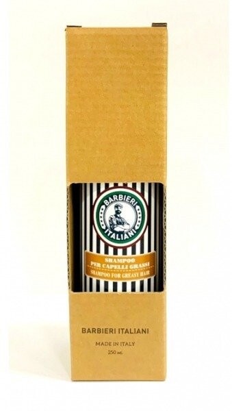 Barbieri Italiani, Шампунь Per Capelli Grassi, шампунь для жирных волос, 250 мл
Barbieri Italiani, Шампунь Per Capelli Grassi, шампунь для жирных волос, 250 мл