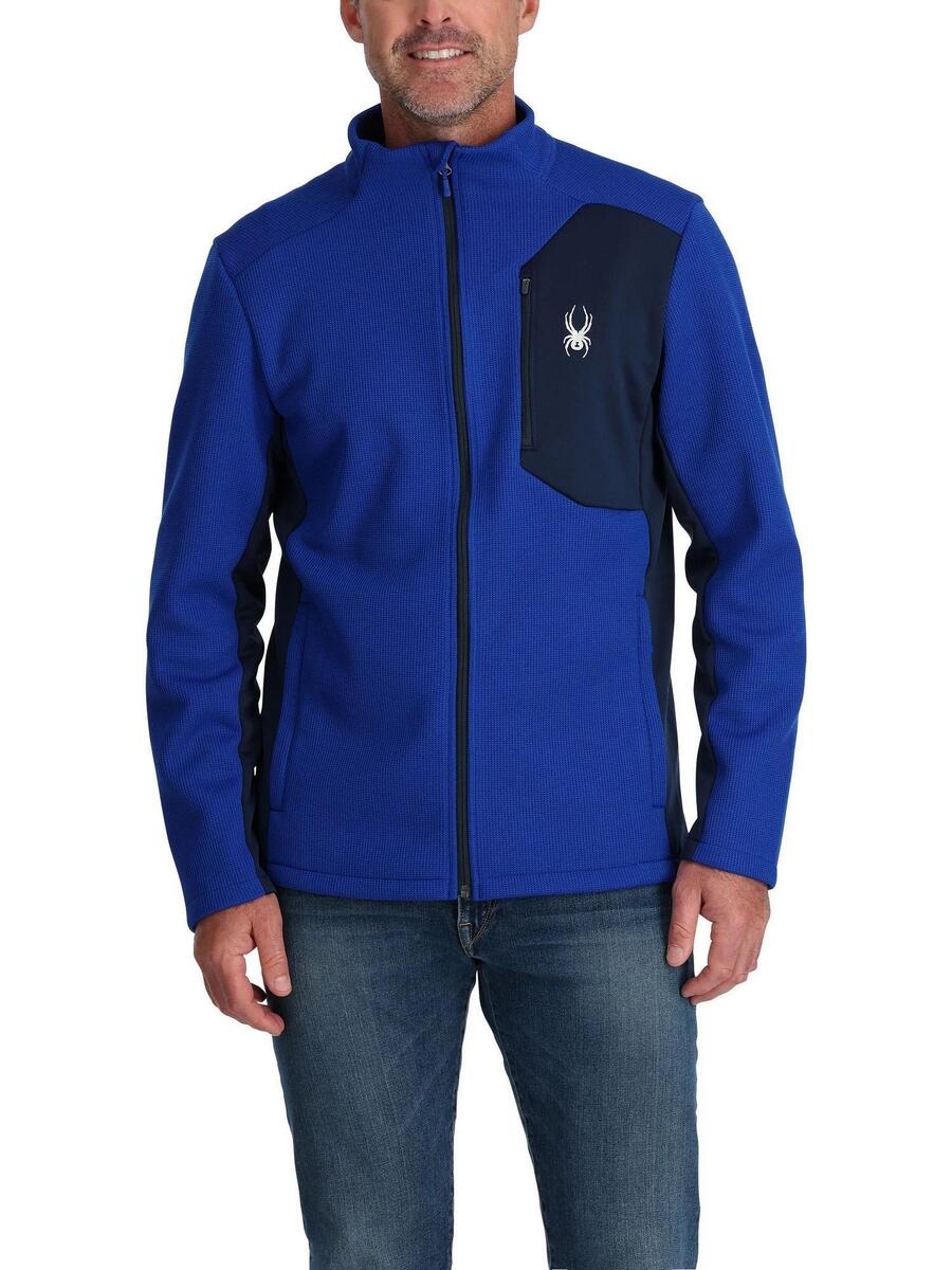 SPYDER Мужская флисовая куртка Bandit Jacket - синяя
SPYDER Мужская флисовая куртка Bandit Jacket - синяя