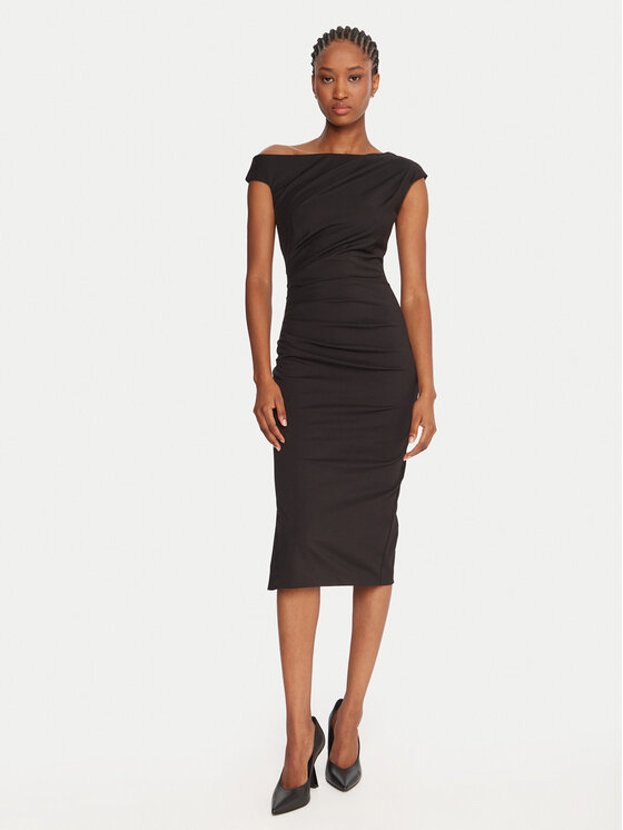 Коктейльное платье slim fit CFC0125334003 Rinascimento, черный
Коктейльное платье slim fit CFC0125334003 Rinascimento, черный