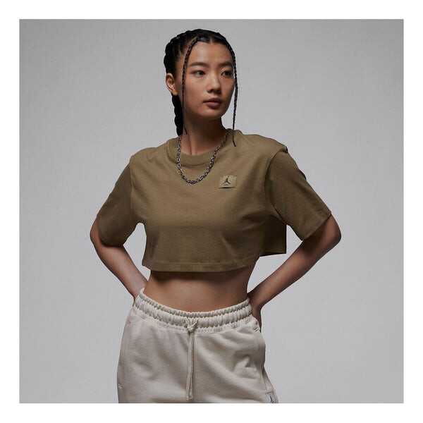 Футболка Air Jordan Sport Cropped T-shirt 'Brown Kelp', коричневый
Футболка Air Jordan Sport Cropped T-shirt 'Brown Kelp', коричневый