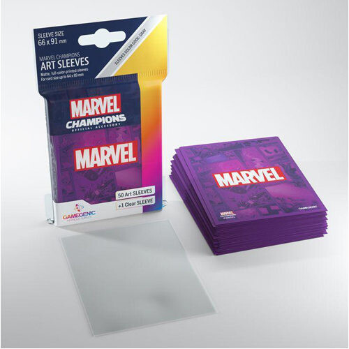 Чехол для карточек Gamegenic Marvel Champions Art Sleeves – Marvel Purple (50) Gamegenic
Чехол для карточек Gamegenic Marvel Champions Art Sleeves – Marvel Purple (50) Gamegenic