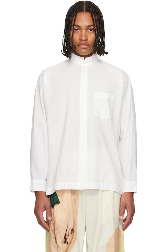 Рубашка Streamline Homme Plissé Issey Miyake, белый
Рубашка Streamline Homme Plissé Issey Miyake, белый