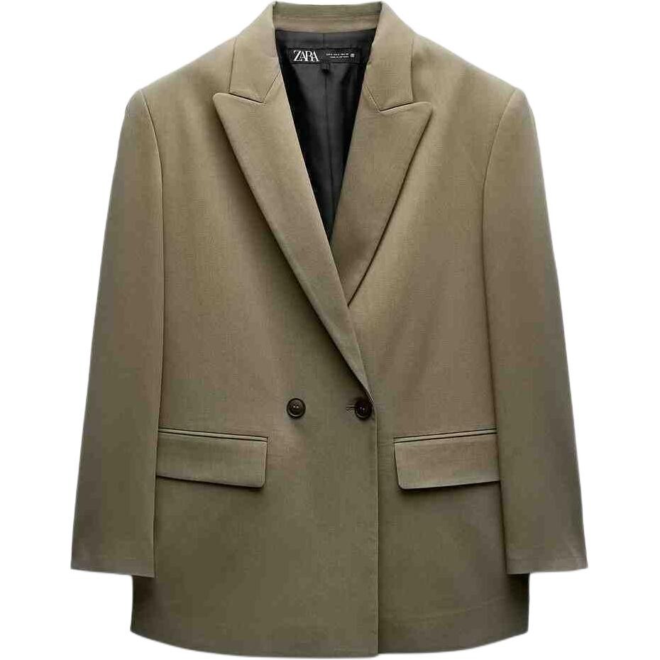 Деловой пиджак женский Zara, хаки
Деловой пиджак женский Zara, хаки