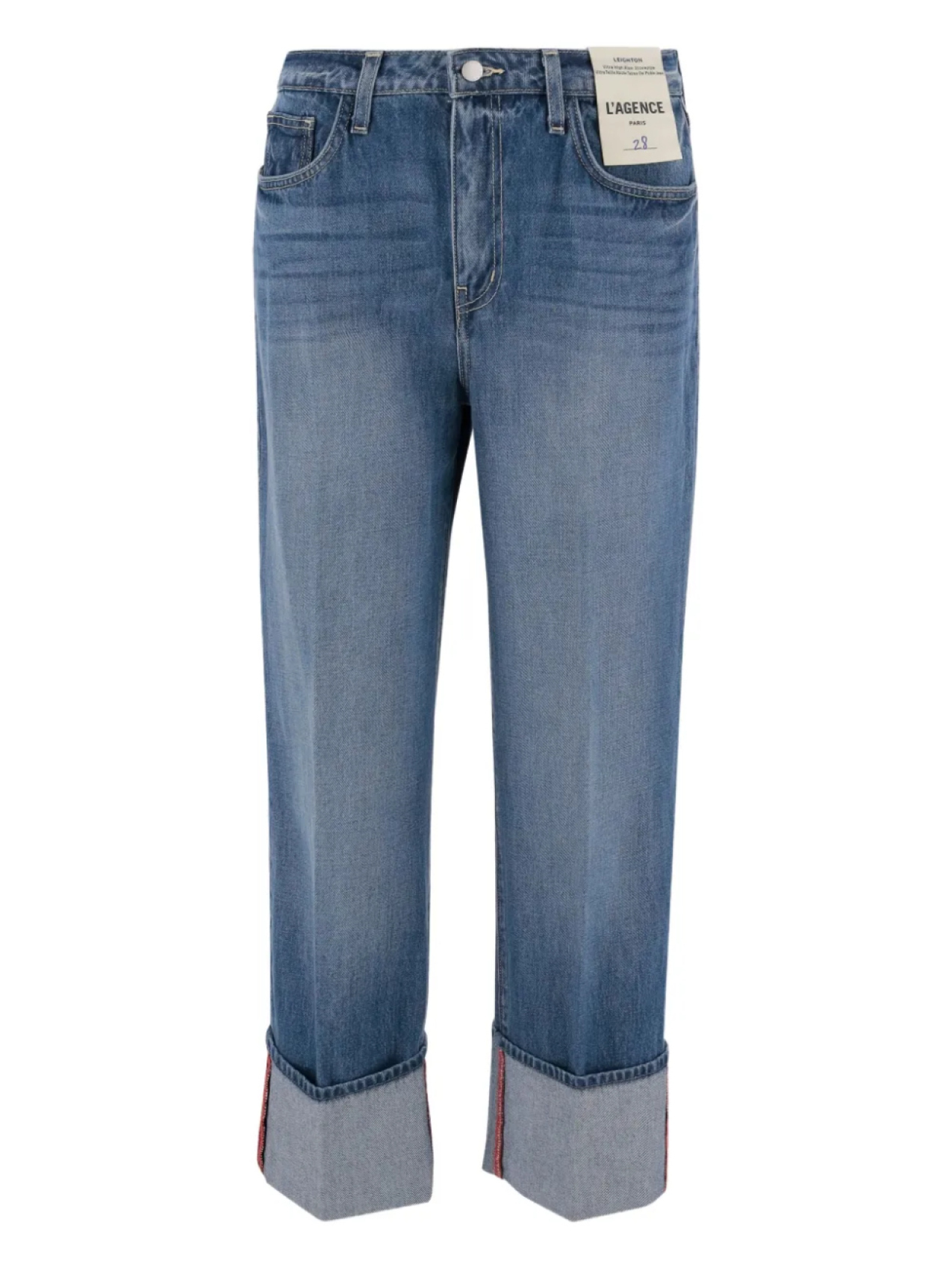 Джинсы с нашивкой-логотипом L'Agence, синий
Джинсы с нашивкой-логотипом L'Agence, синий