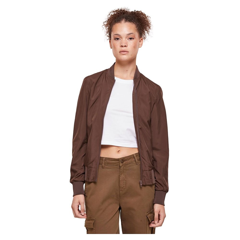 Куртка Urban Classics Bomber, коричневый 
Куртка Urban Classics Bomber, коричневый