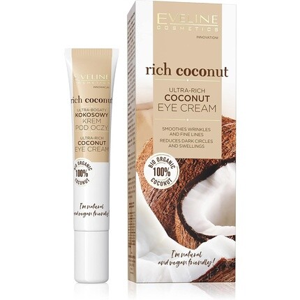 Rich Coconut Ultra Rich Крем под глаза 20 мл, Eveline Cosmetics
Rich Coconut Ultra Rich Крем под глаза 20 мл, Eveline Cosmetics