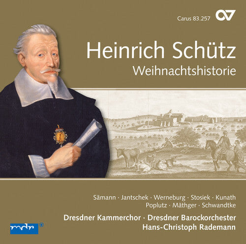 CD диск Schuetz / Saemann / Jantschek / Werneburg: Weihnachtshistorie (Christmas History)
CD диск Schuetz / Saemann / Jantschek / Werneburg: Weihnachtshistorie (Christmas History)