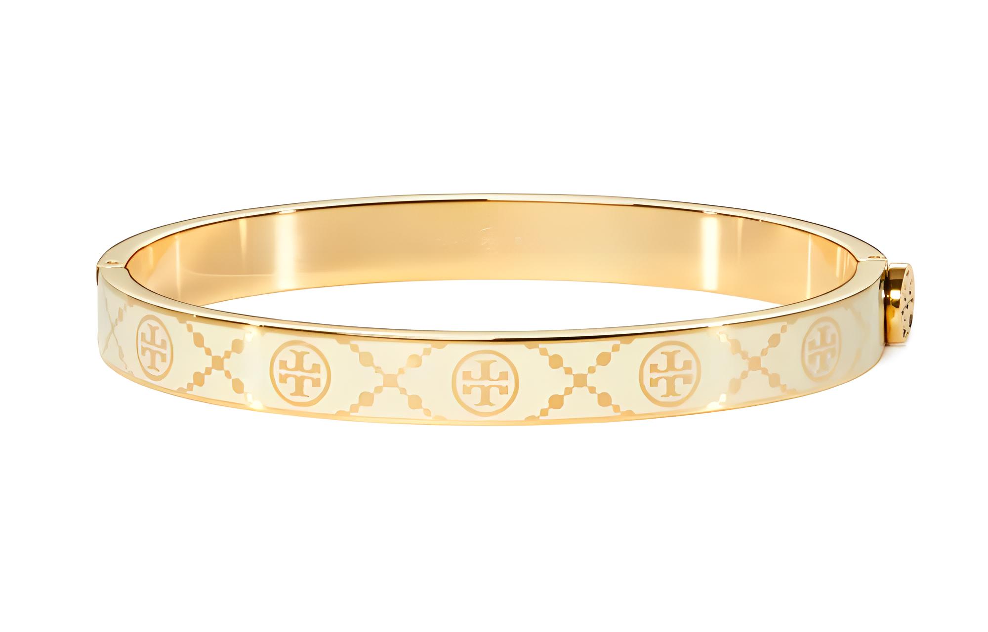 Браслет с монограммой t и шарнирным замком TORY BURCH
Браслет с монограммой t и шарнирным замком TORY BURCH