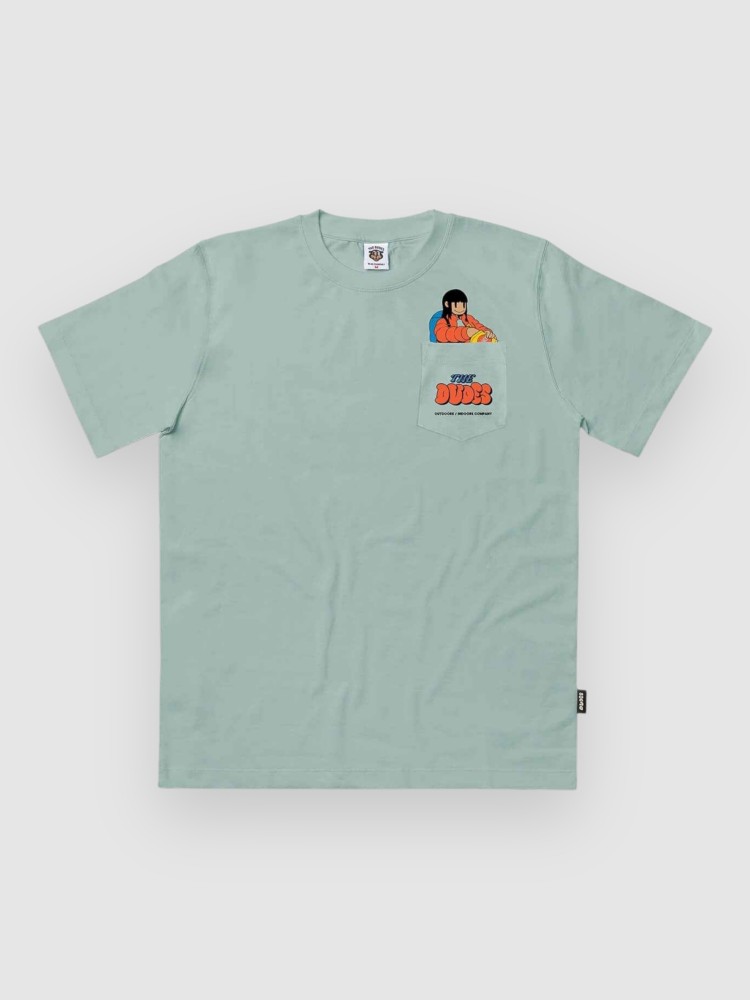 Футболка The Dudes Pocket Climber T-Shirt, aloe
Футболка The Dudes Pocket Climber T-Shirt, aloe