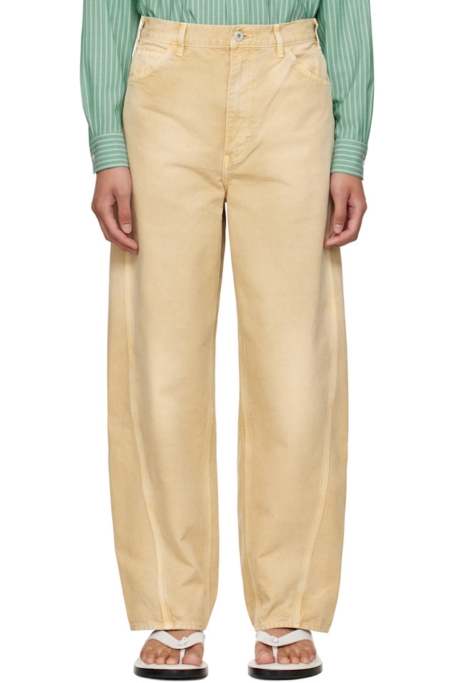 Органические хлопковые брюки утиные Auralee, бежевый
Органические хлопковые брюки утиные Auralee, бежевый