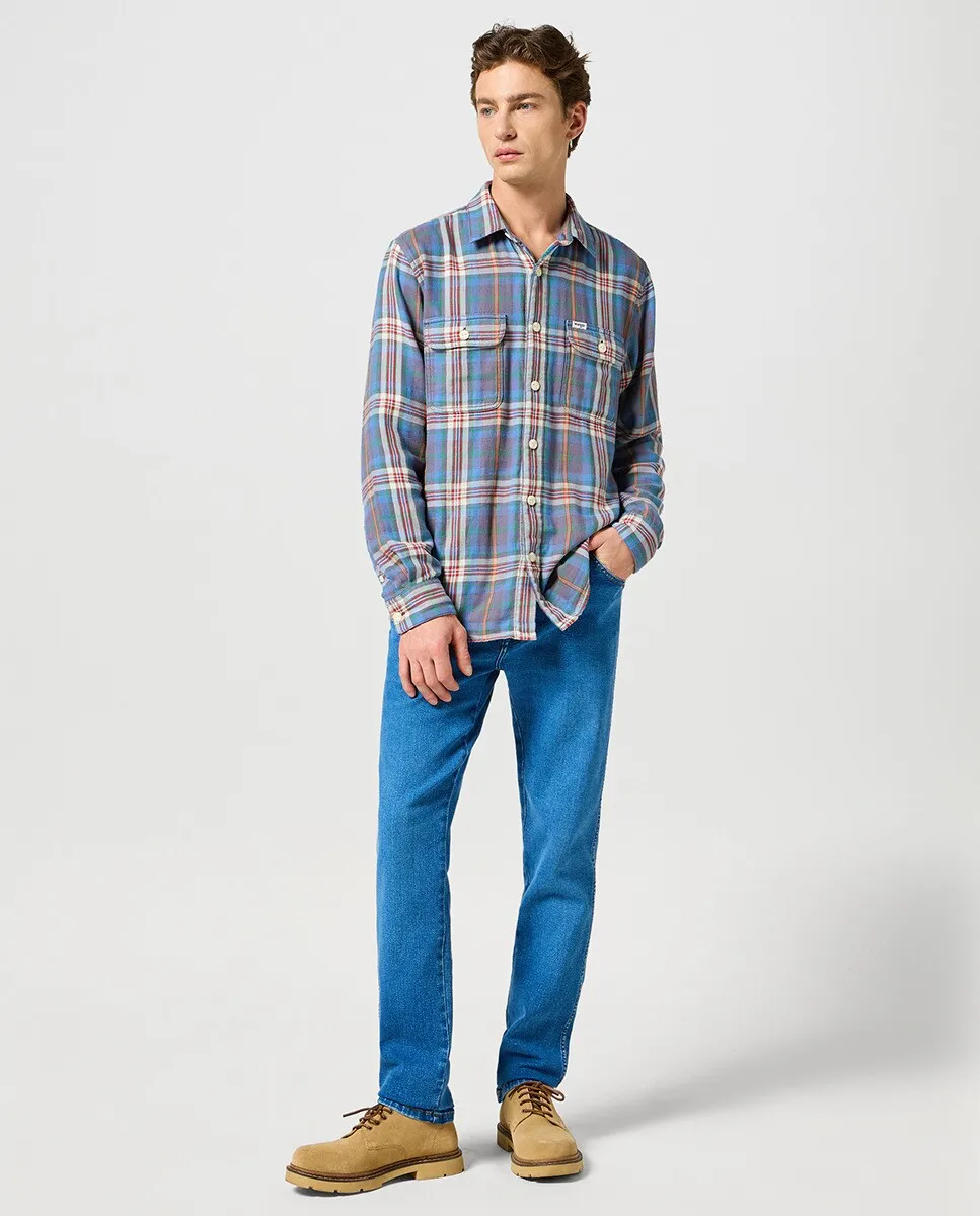 Мужские брюки с 5 карманами Texas Slim Wrangler, синий
Мужские брюки с 5 карманами Texas Slim Wrangler, синий