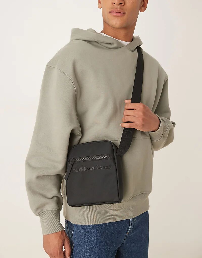 Большая сумка через плечо из нейлона с логотипом Polo Ralph Lauren черного цвета
Большая сумка через плечо из нейлона с логотипом Polo Ralph Lauren черного цвета