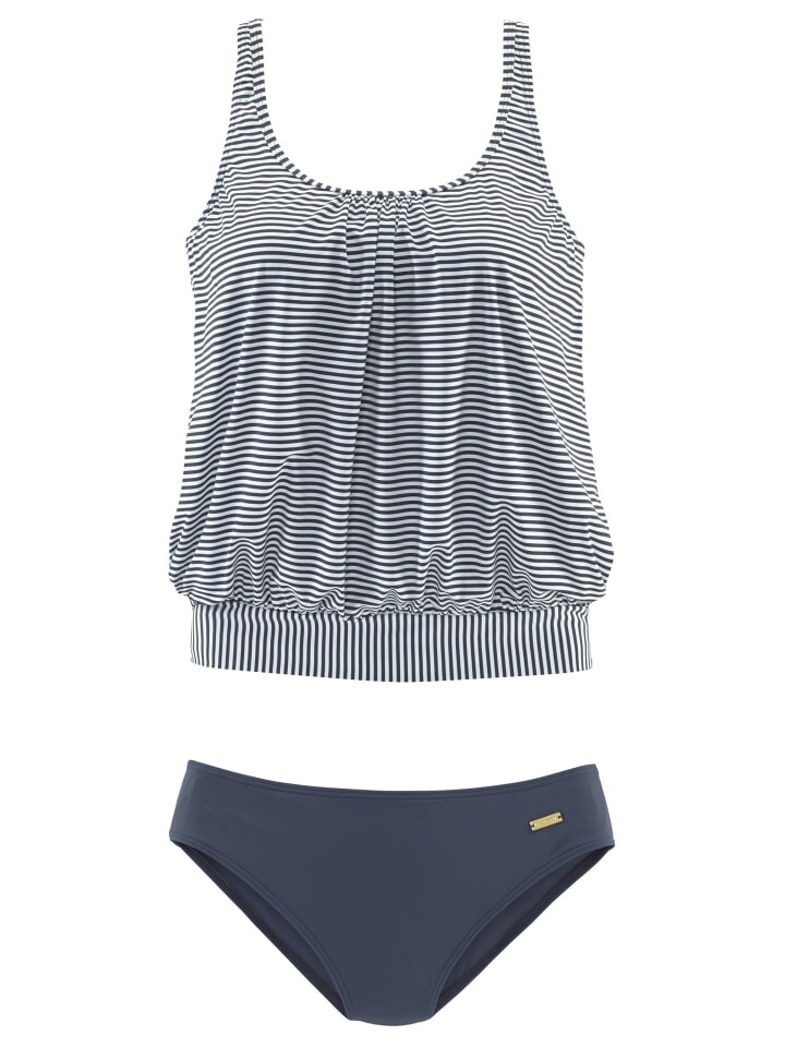 Комплект бикини LASCANA Oversize Tankini, цвет marine-gestreift
Комплект бикини LASCANA Oversize Tankini, цвет marine-gestreift