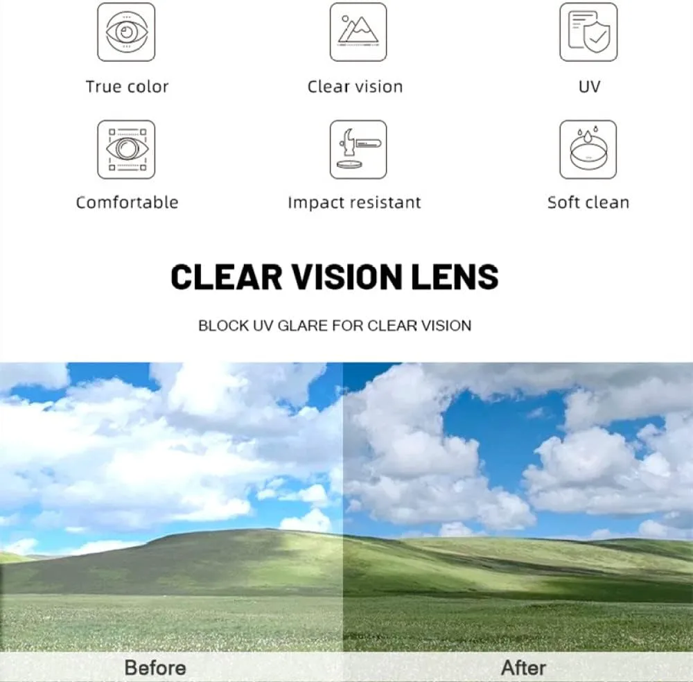 Солнцезащитные очки MUTYNE Thick Crystal Square для мужчин, поляризованные, для вождения, дизайнерские, с защитой от УФ-излучения UV400 для женщин, C05 Orange
Солнцезащитные очки MUTYNE Thick Crystal Square для мужчин, поляризованные, для вождения, дизайнерские, с защитой от УФ-излучения UV400 для женщин, C05 Orange