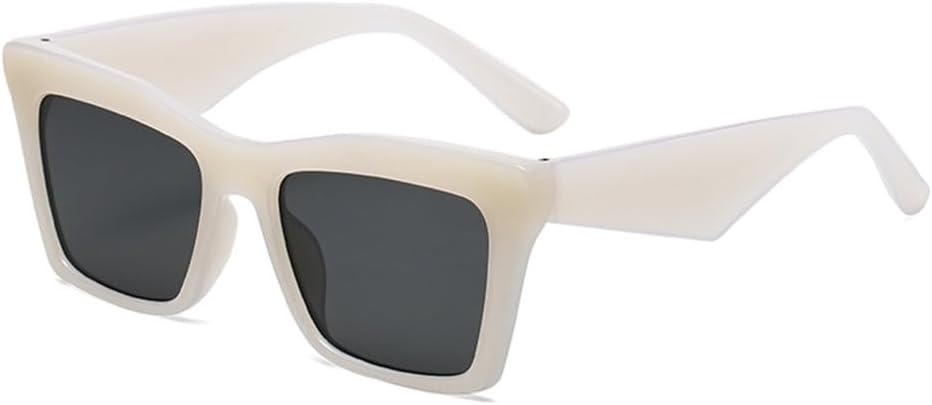 Классические солнцезащитные очки 2027 года для женщин, защита от УФ-излучения UV400, винтажные очки для мужчин, простые солнцезащитные очки для женщин MTZJH, Jelly White
Классические солнцезащитные очки 2027 года для женщин, защита от УФ-излучения UV400, винтажные очки для мужчин, простые солнцезащитные очки для женщин MTZJH, Jelly White