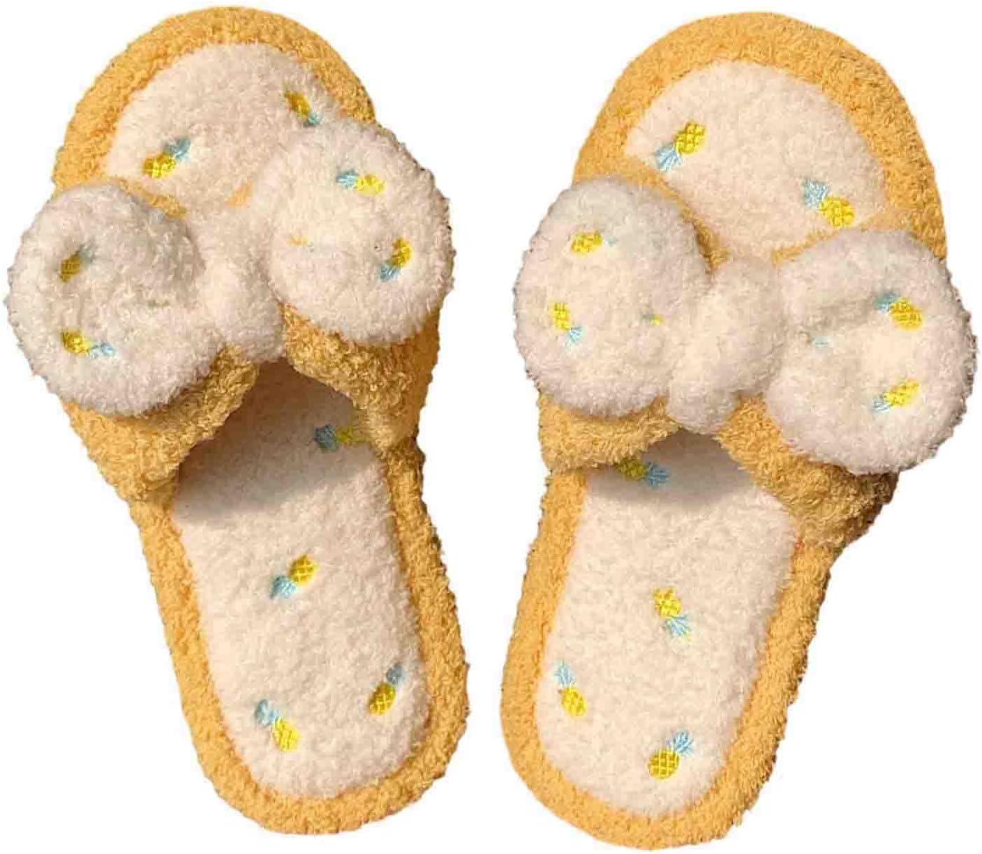 Тапочки для женщин и мужчин с фруктовым принтом, плюшевые, удобные, с открытым носком, теплые и мягкие, домашние тапочки с памятью формы (40-41, клубника) Znel, 40-41 Pineapple
Тапочки для женщин и мужчин с фруктовым принтом, плюшевые, удобные, с открытым носком, теплые и мягкие, домашние тапочки с памятью формы (40-41, клубника) Znel, 40-41 Pineapple