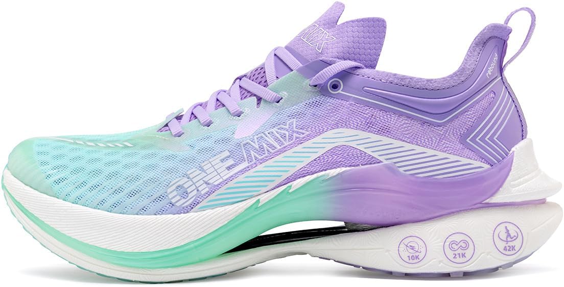 Кроссовки для марафонского бега ONEMIX T700 с углеродной пластиной для мужчин, профессиональные, стабильные, с амортизацией, сверхлегкие, с высокой отдачей, светло-фиолетовый
Кроссовки для марафонского бега ONEMIX T700 с углеродной пластиной для мужчин, профессиональные, стабильные, с амортизацией, сверхлегкие, с высокой отдачей, светло-фиолетовый