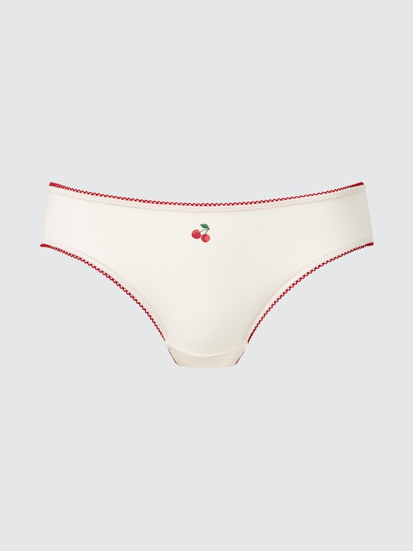 Трусы-бикини с вишнями Uniqlo, 01 off white
Трусы-бикини с вишнями Uniqlo, 01 off white