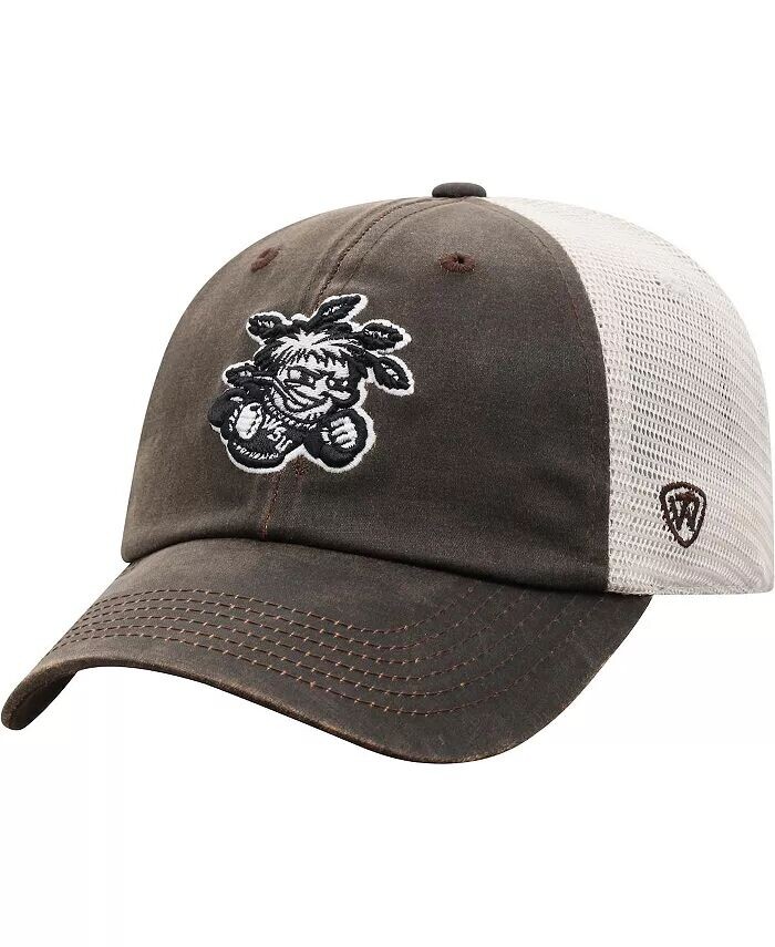 Мужская коричневая бейсболка Wichita State Shockers Scat Mesh Trucker Snapback Top of the World
Мужская коричневая бейсболка Wichita State Shockers Scat Mesh Trucker Snapback Top of the World