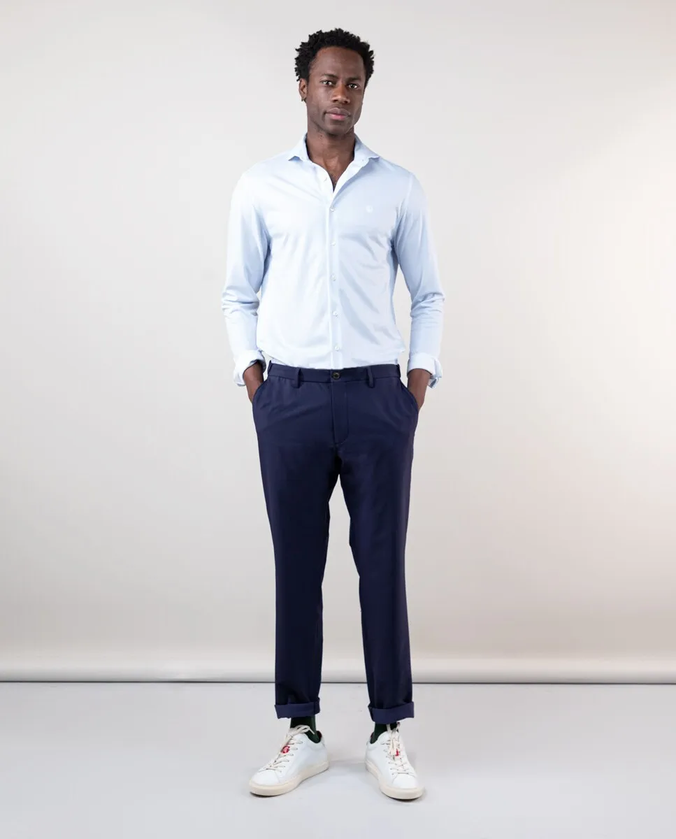 Мужские классические брюки Sepiia темно-синего цвета El Ganso, темно-синий
Мужские классические брюки Sepiia темно-синего цвета El Ganso, темно-синий