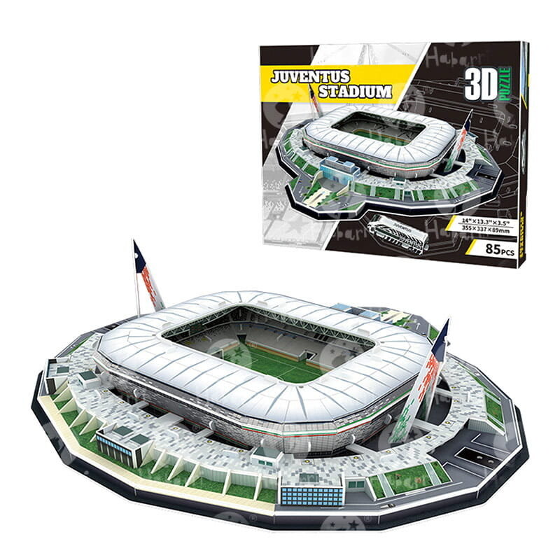 Футбольный стадион - ALLIANZ JUVENTUS - FC Juventus - 3D пазл 85 деталей HABARRI
Футбольный стадион - ALLIANZ JUVENTUS - FC Juventus - 3D пазл 85 деталей HABARRI