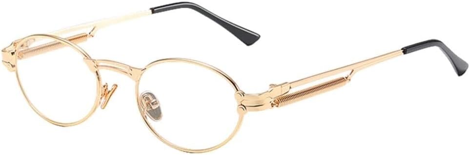 Золотистые ретро круглые солнцезащитные очки в винтажном стиле для мужчин, летние металлические панк-солнцезащитные очки для женщин, овальные солнцезащитные очки UV400 LXLHWN, Gold With Clear
Золотистые ретро круглые солнцезащитные очки в винтажном стиле для мужчин, летние металлические панк-солнцезащитные очки для женщин, овальные солнцезащитные очки UV400 LXLHWN, Gold With Clear