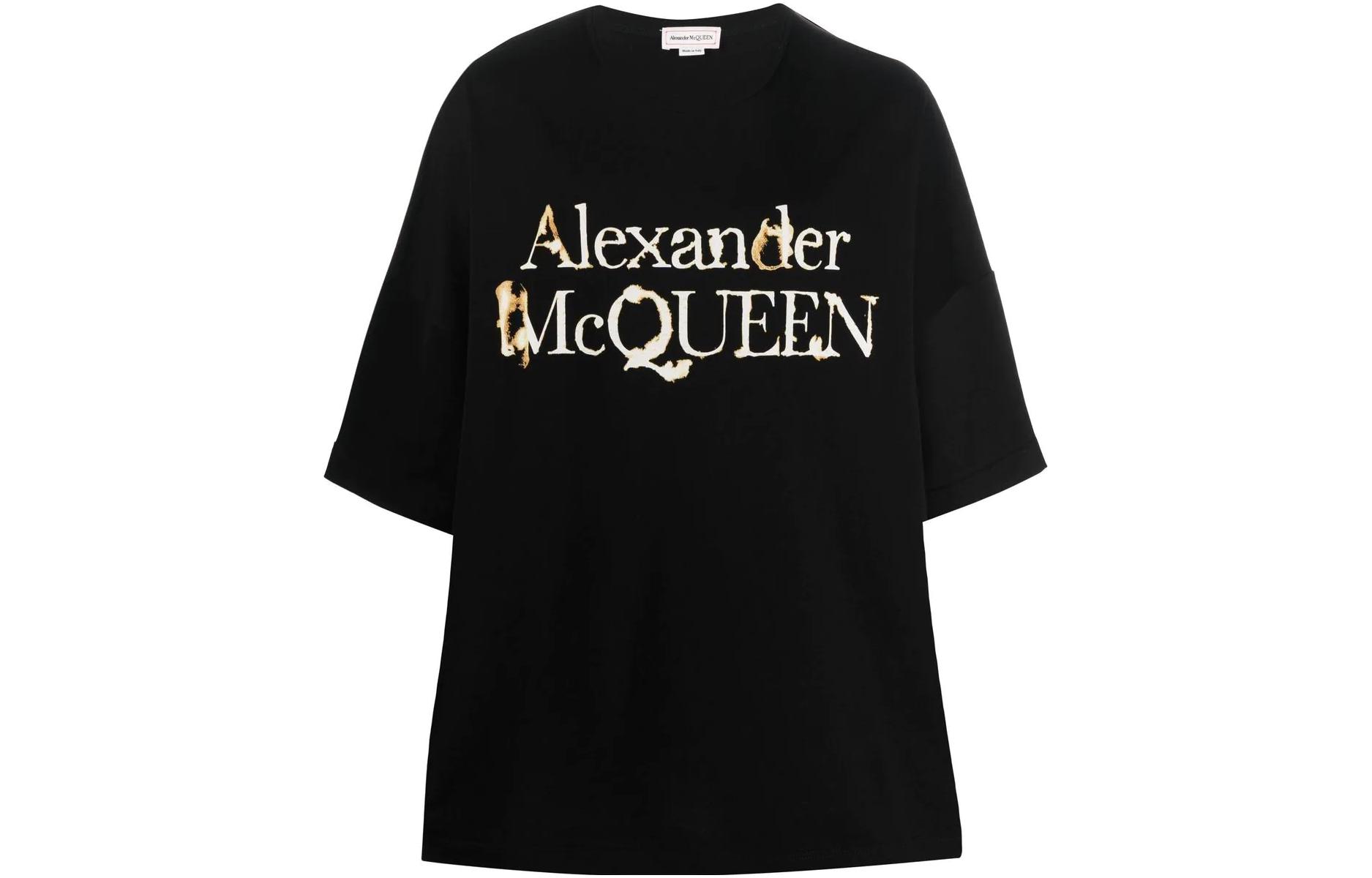 Футболка с принтом логотипа Alexander McQueen, черный
Футболка с принтом логотипа Alexander McQueen, черный