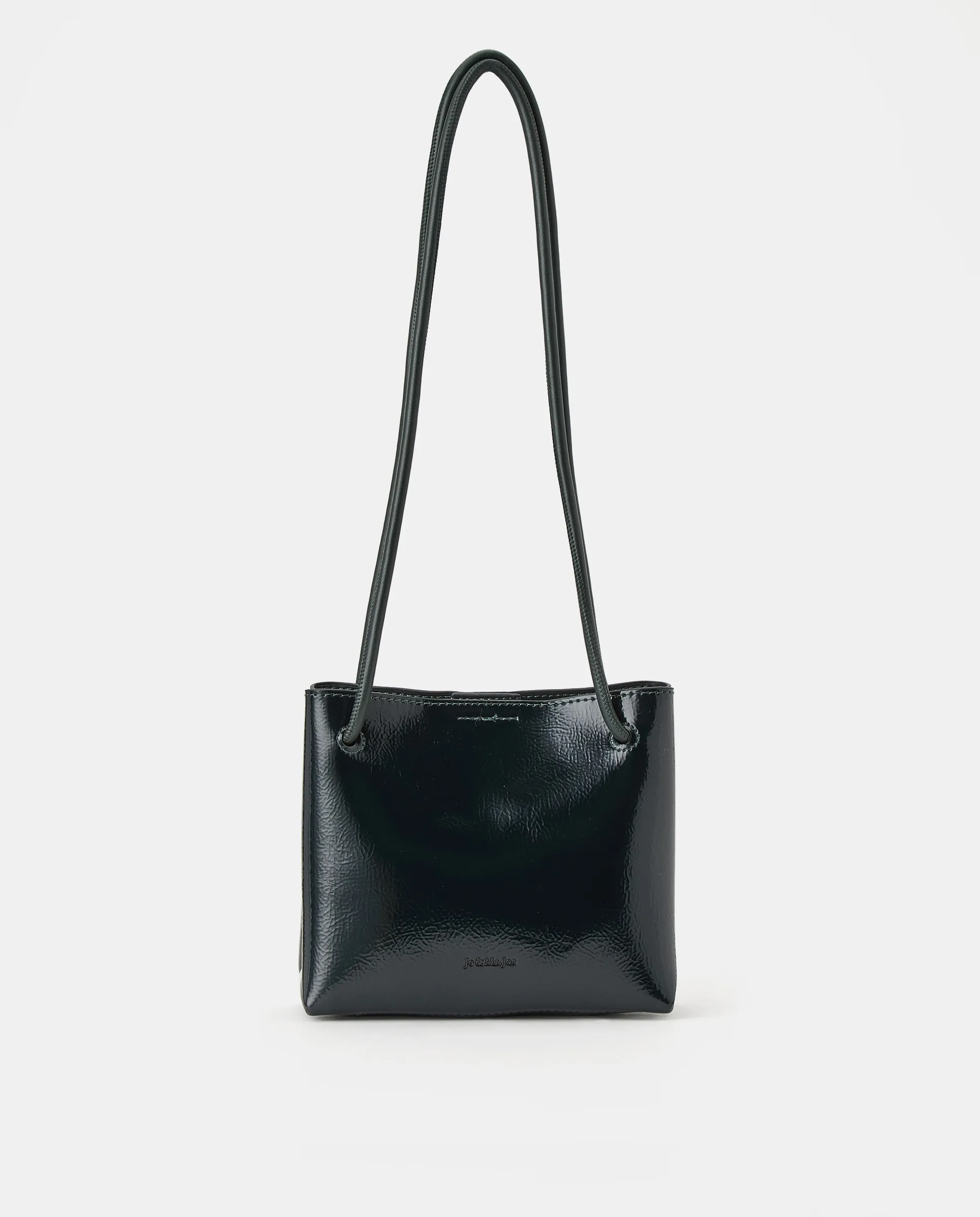 Лакированная сумка через плечо Jo & Mr. Joe, зеленый
Лакированная сумка через плечо Jo & Mr. Joe, зеленый