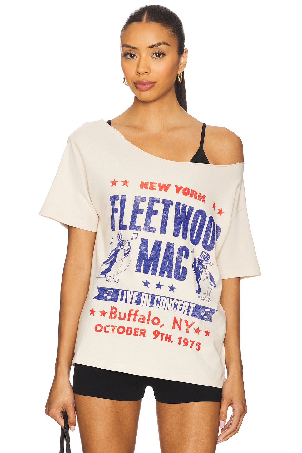 Fleetwood Mac Live in Concert футболка с открытым плечом Daydreamer, dirty white
Fleetwood Mac Live in Concert футболка с открытым плечом Daydreamer, dirty white