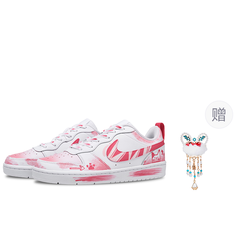 Nike Детские низкие кроссовки для скейтбординга Court Borough 2 с розовым цветочным принтом, розовые, для подростков
Nike Детские низкие кроссовки для скейтбординга Court Borough 2 с розовым цветочным принтом, розовые, для подростков