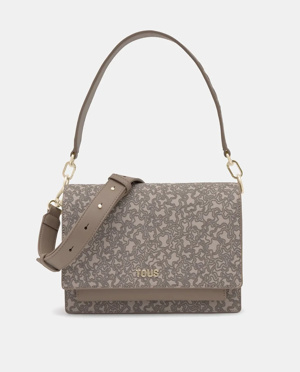 Средняя сумка через плечо с магнитной кнопкой и клапаном Tous, серо-коричневый
Средняя сумка через плечо с магнитной кнопкой и клапаном Tous, серо-коричневый