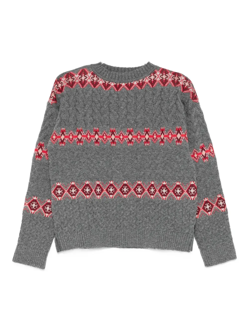 Свитер с узором Carolina Cecilia Prado, серый
Свитер с узором Carolina Cecilia Prado, серый